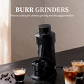 CAFOVO FR-G564F Professional Flat Burr Coffee Grinder