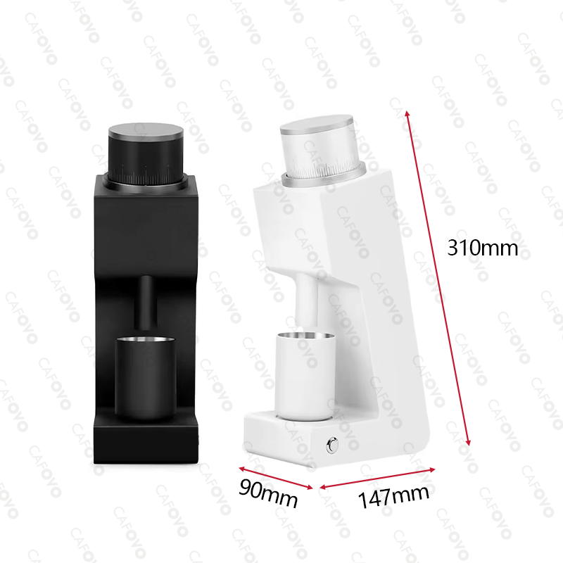CAFOVO FR-G005C 48mm Conical Burr Electric Single-Dose Coffee Grinder