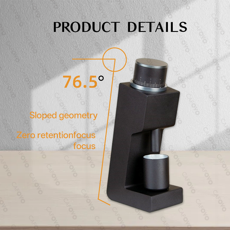 CAFOVO FR-G005C 48mm Conical Burr Electric Single-Dose Coffee Grinder