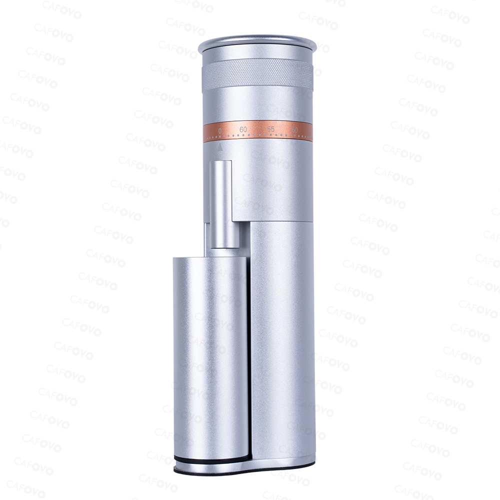 CAFOVO FR-G248C Electric Coffee Grinder With 48mm 7-Core Conical Burr For Espresso American Coffee