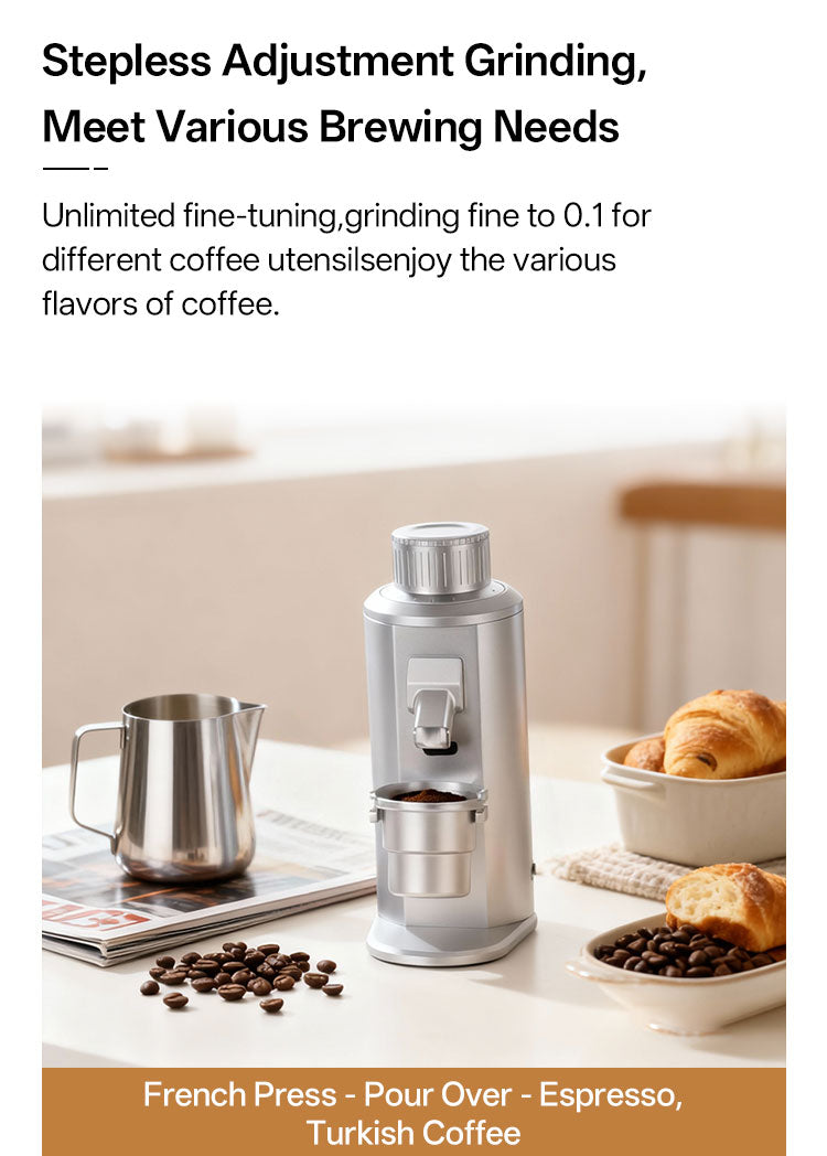 CAFOVO FR-G183C 83mm Conical Burr Coffee Grinder