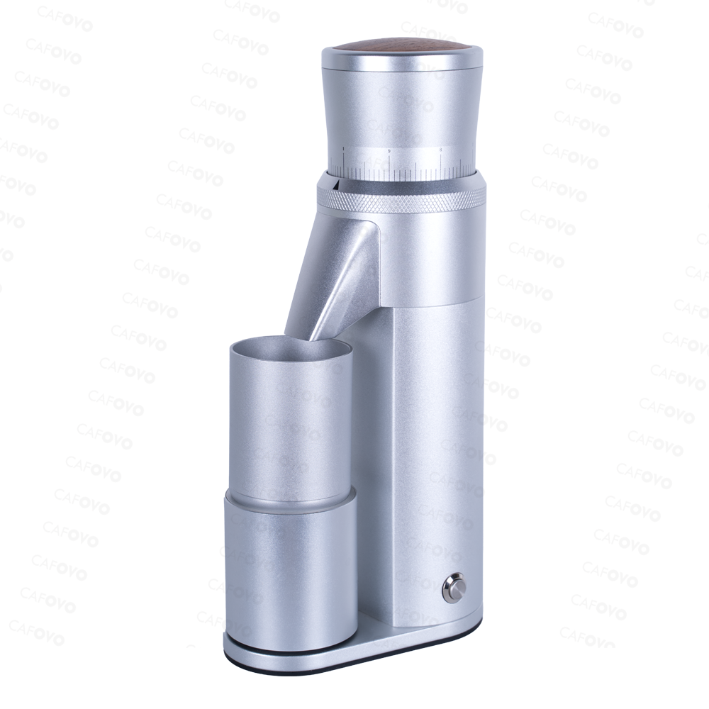 Cafovo FR-G348C Electric Coffee Grinder With 48mm 7-Core Conical Burr For Espresso American Coffee