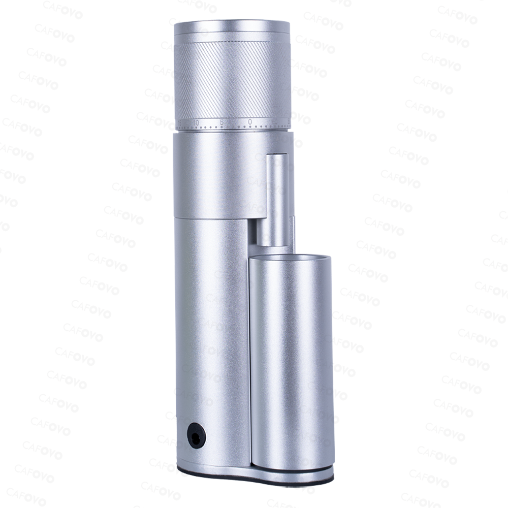 CAFOVO FR-G248C-N Electric Coffee Grinder With 48mm 7-Core Conical Burr For Espresso American Coffee